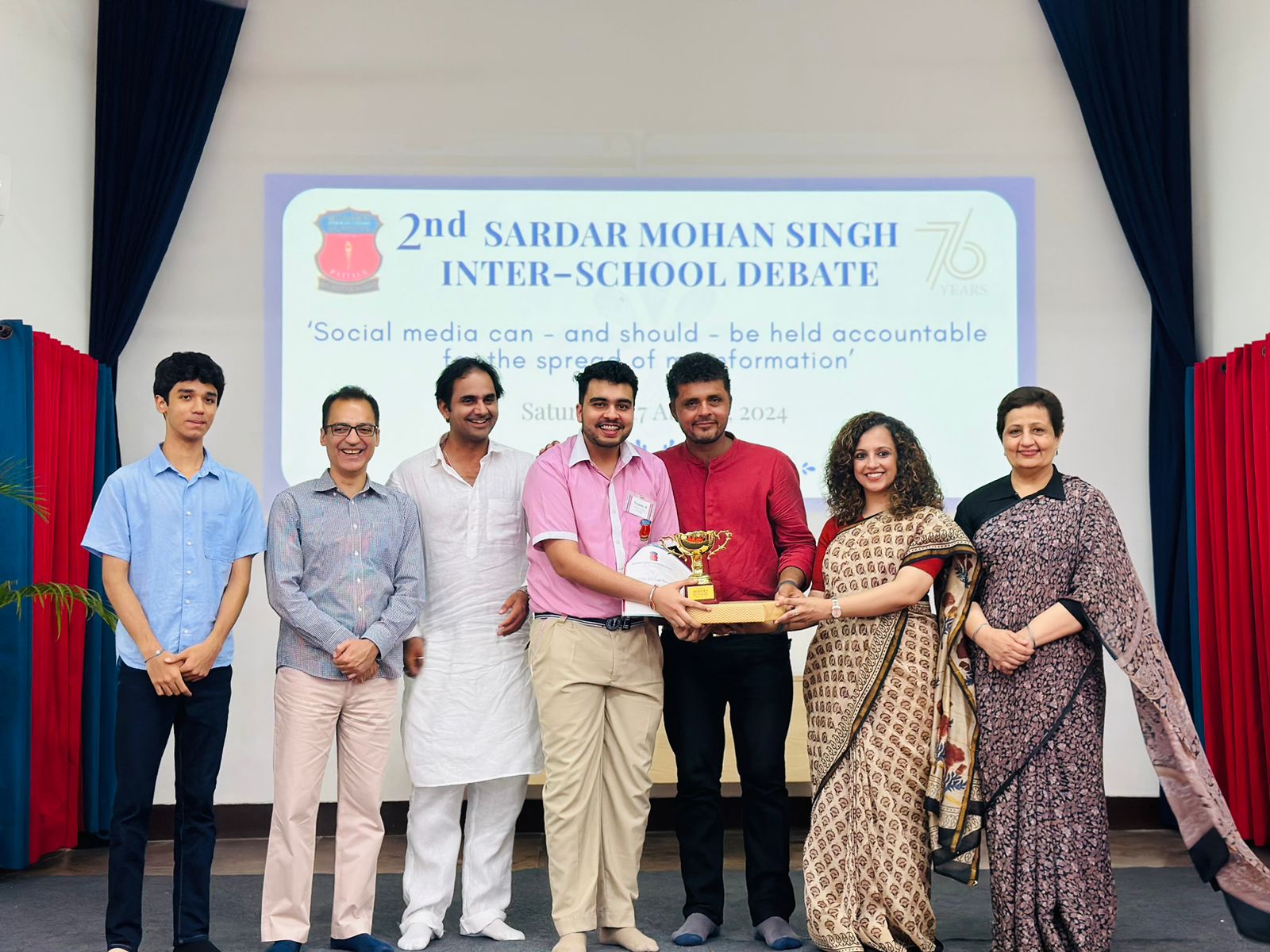 Modern School Hosts 2nd Sardar Mohan Singh Inter-School Debate! at Modern Senior Secondary School, Patiala - image 4